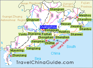 Guangdong Map