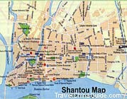 Shantou map