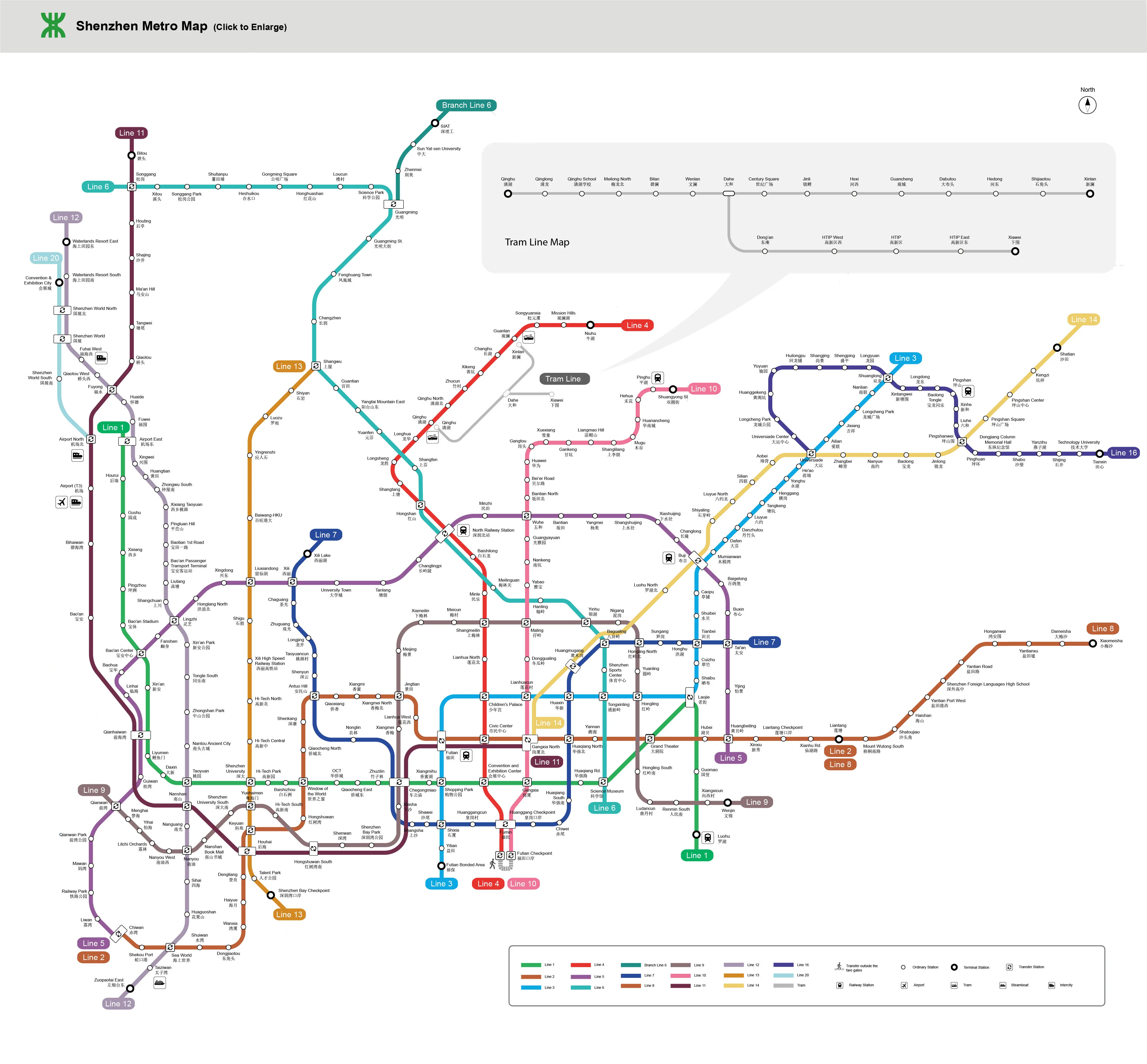 Shenzhen Metro Metro Lines Map Ticket Fare - 