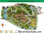 Map of Shenzhen Safari Park