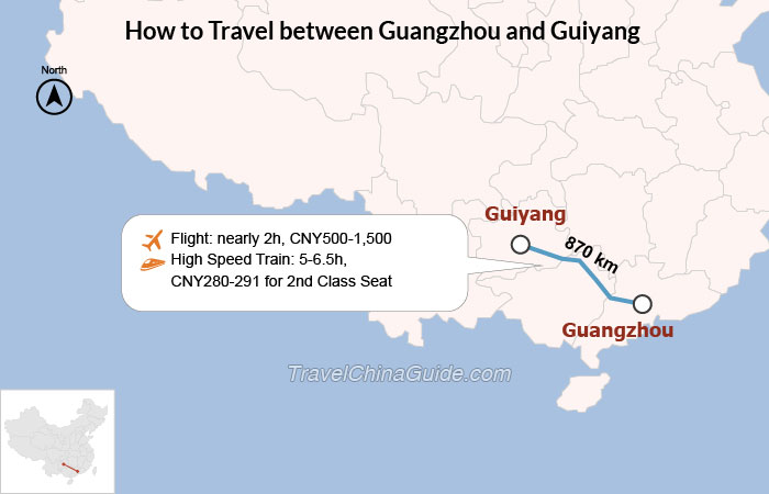 How to Travel Between Guangzhou and Guiyang