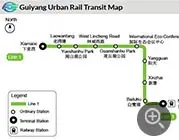 Map of Guiyang Subway