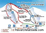 Changchengling Ski Field Map