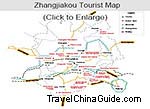 Zhangjiakou Tourist Map