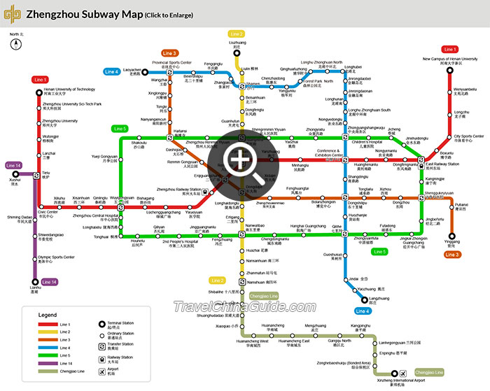 Zhengzhou Subway Map