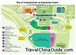 Hong Kong Airport Transfer Map