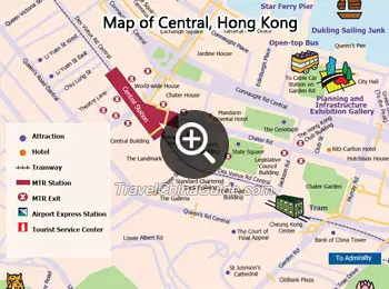 Map of Central