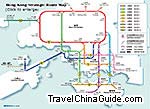 Hong Kong Major Roads Map