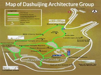 Map of Dashuijing Architecture Group