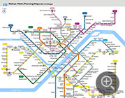 Wuhan Subway Planning Map