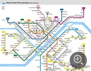 Wuhan Subway Planning Map