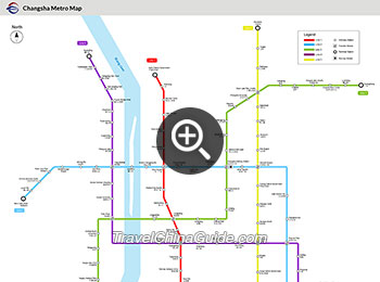 Changsha metro map