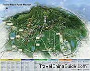 Nanjing Purple Mountain Map