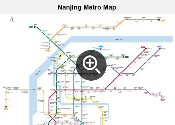 Nanjing Subway Map