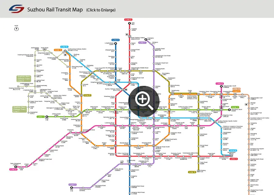 Suzhou Subway Map