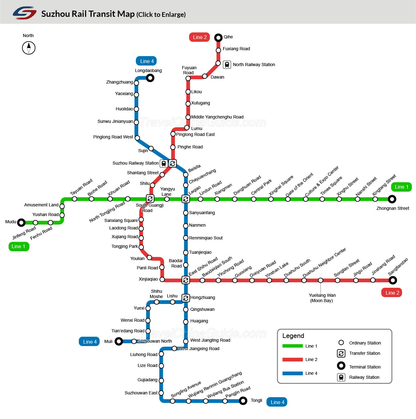 Suzhou Metro Maps Subway Lines Stations