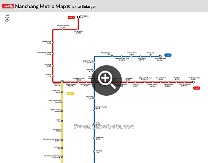 Nanchang Subway Map
