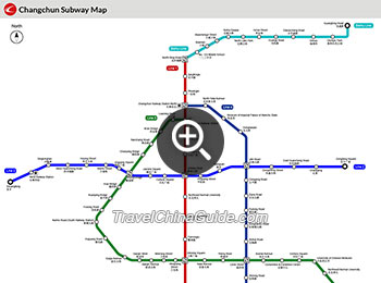 Changchun Subway Map