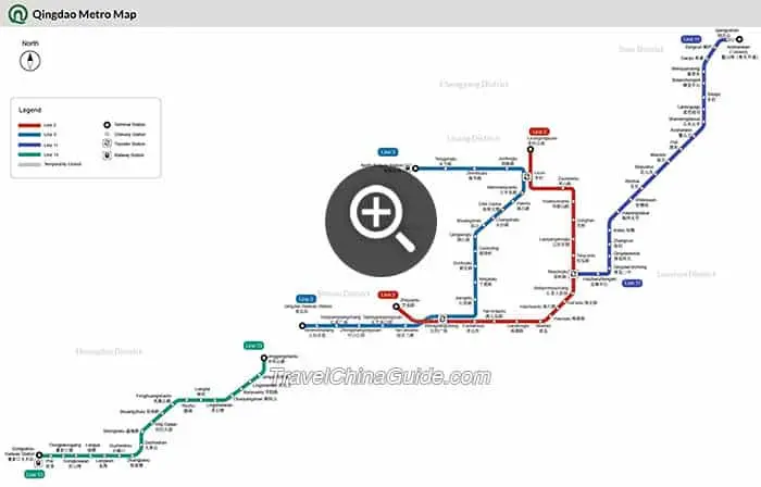 Qingdao Subway Map