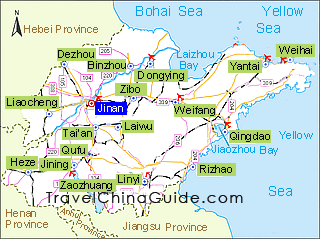 Shandong Map