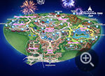 Map of Shanghai Disneyland Park