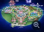 Map of Shanghai Disneyland Park