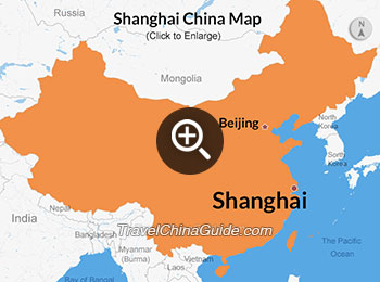 Shanghai Location Map