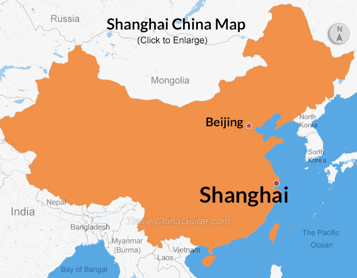 shanghai karte china Shanghai Maps, China: Tourist Attractions, Districts, City & Suburb