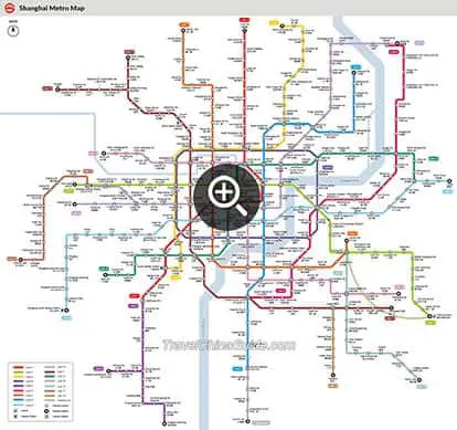 Shanghai Metro Maps, Printable Maps of Subway, PDF Download