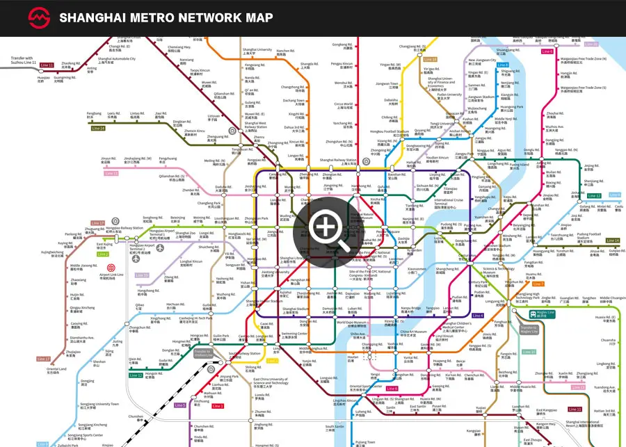 Shanghai Subway Map