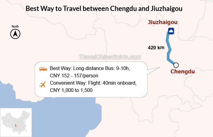 How to Travel between Chengdu and Jiuzhaigou