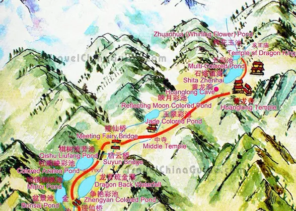 Huanglong Map