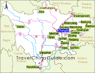 Luzhou Map