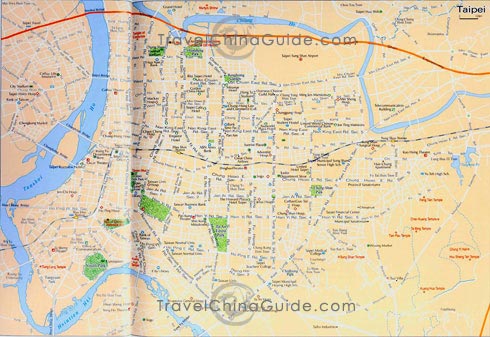Taibei map