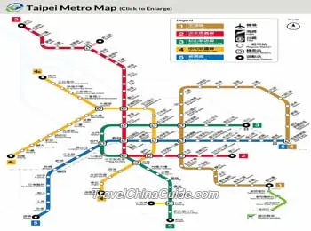 Taipei MRT Map