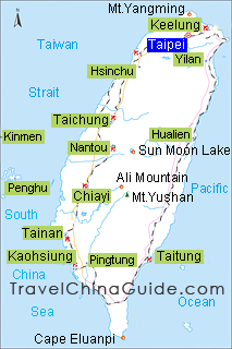 Taiwan Map