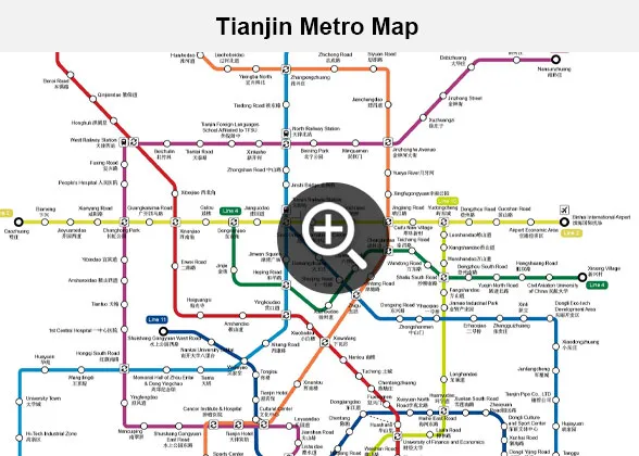 Tianjin Subway Map