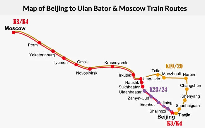 All about train holidays in the Russia Triangle!