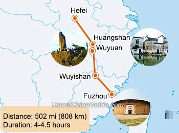 Hefei-Huangshan-Fuzhou Scenic Railway