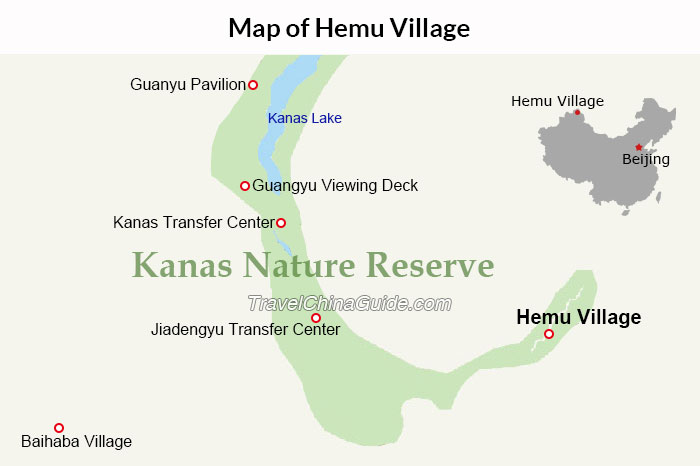 Location Map of Hemu Village