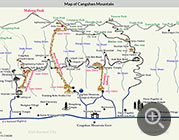 Cangshan Mountain Map
