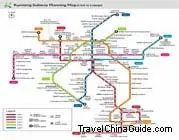 Map of Kunming Subway Planning