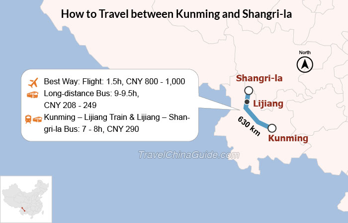 How to Travel Between Kunming and Shangri-la