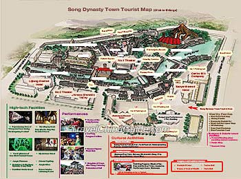 Map of Song Dynasty Town
