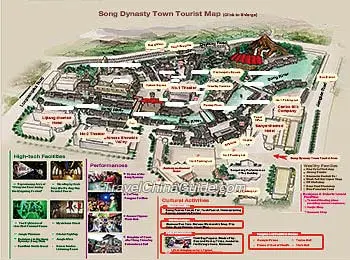 Map of Song Dynasty Town