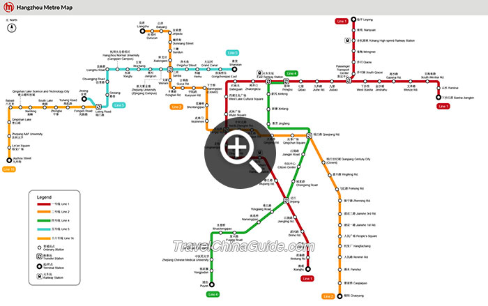 Hangzhou Subway Map