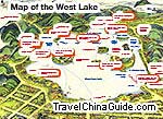 Map of Hangzhou West Lake