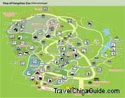 Map of Hangzhou Zoo