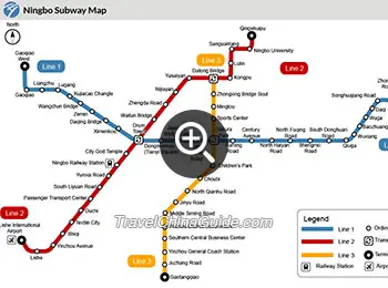 Ningbo Subway Map