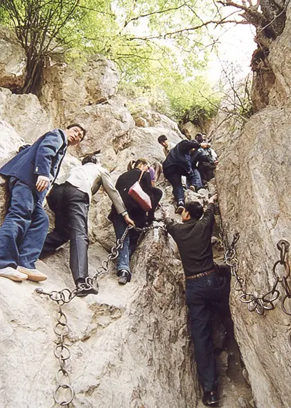 Climbing Mountain Li